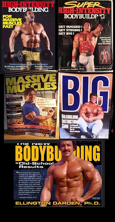 Ellington Darden Bodybuilding Books