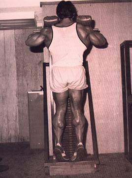 Mike Mentzer Training Calves