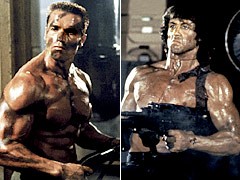 Sylvester Stallone vs Arnold Schwarzenegger